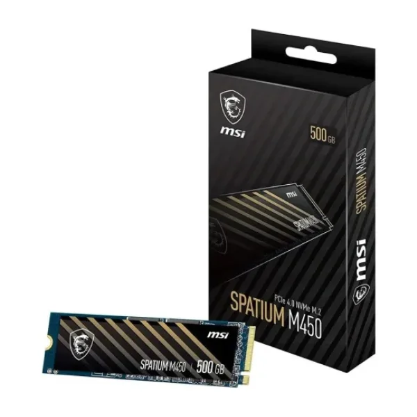 MSI Spatium M450 V1 PCI-Express 4.0 500 GB M.2 SSD