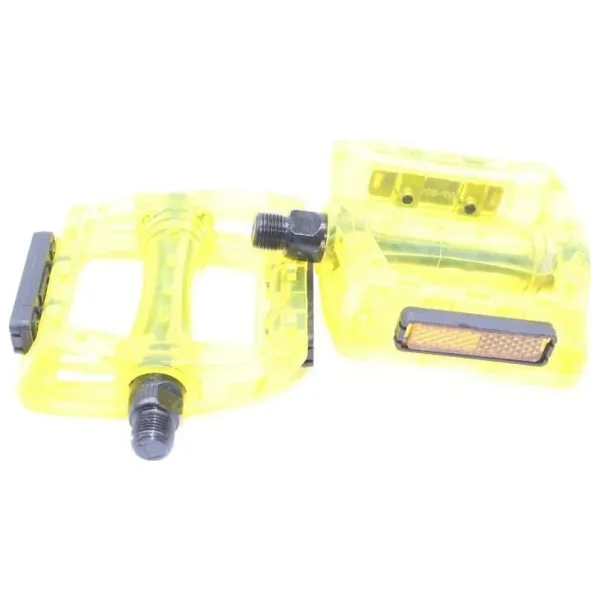Neco Wp601 Geniş Mtb Bmx Platform Pedal 110 X 100 Mm 415 Gram Transparan Sarı