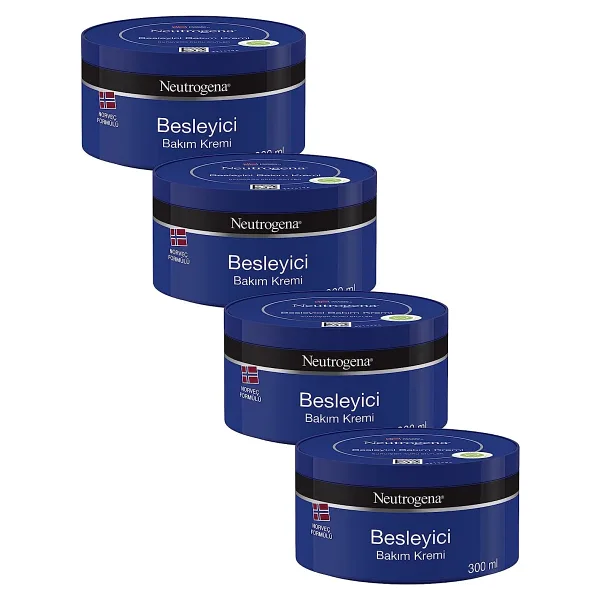 Neutrogena Norveç Formülü Besleyici Bakım Kremi 300 ml 4 Adet