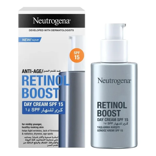 Neutrogena Retinol Boost Yaşlanma Karşıtı Gündüz Kremi Spf 15 50 ml