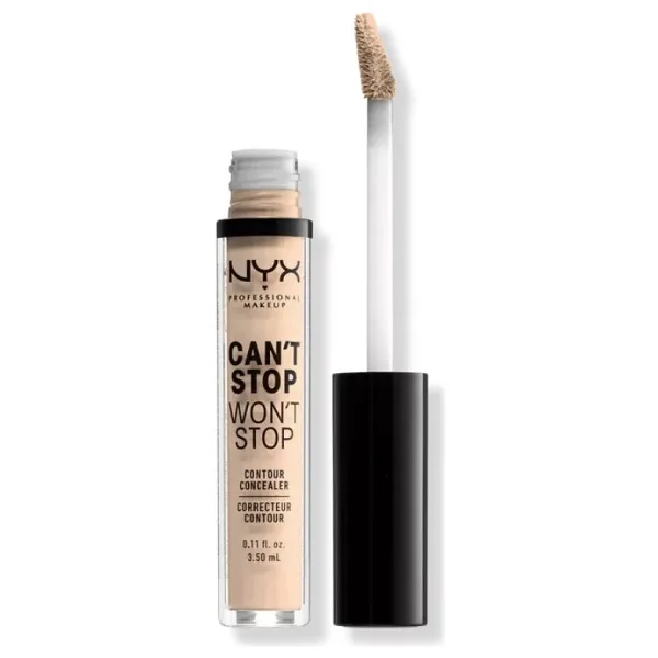 NYX Professional Makeup Can't Stop Won't Stop Contour 4 Light Ivory 3.5 ml Likit Kapatıcı