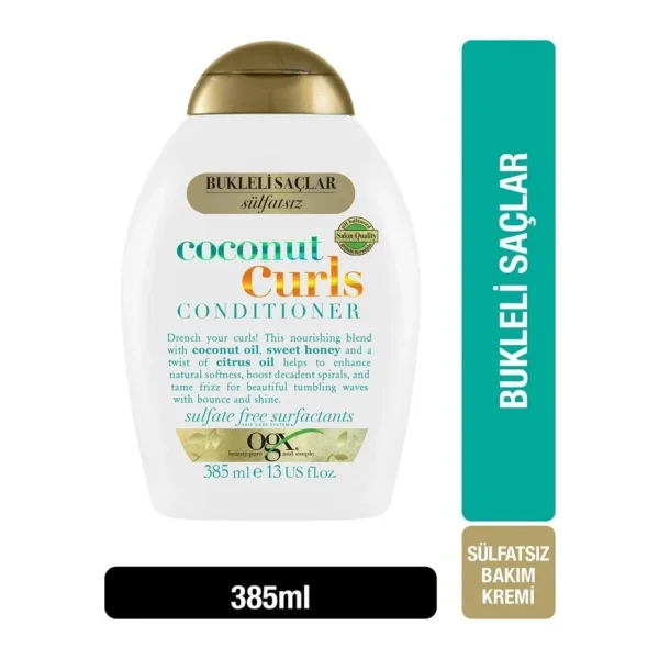 Ogx Coconut Curls Bukle Belirginleştirici 385 ml Saç Kremi