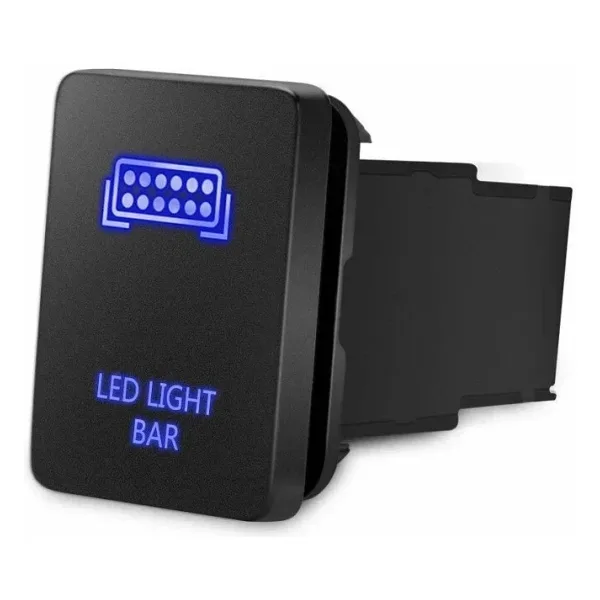 ON-OFF Anahtar Mavi Işıklı 4-Kablolu 12V 3A - Led Light Bar