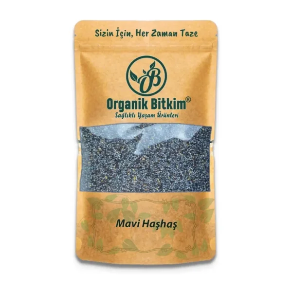 Organik Bitkim 250 gr Mavi Haşhaş