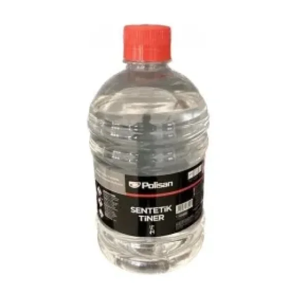 Polisan Sentetik Tiner 320 ml Şeffaf Renkli Boya ve Vernik Temizleme İçin Etkili Kullanım