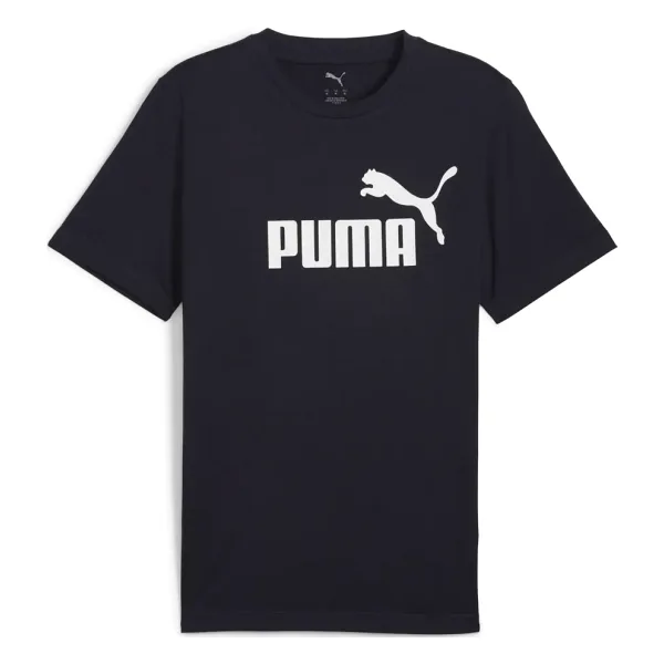 Puma Essentials No. 1 Logo 682532-16 Lacivert Kısa Kollu Yuvarlak Yaka Erkek Tişört