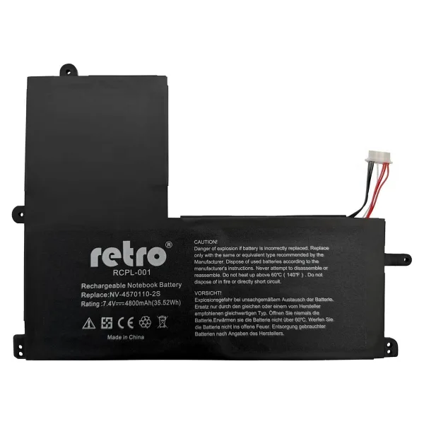 RETRO NV-4570110-2S Notebook Bataryası