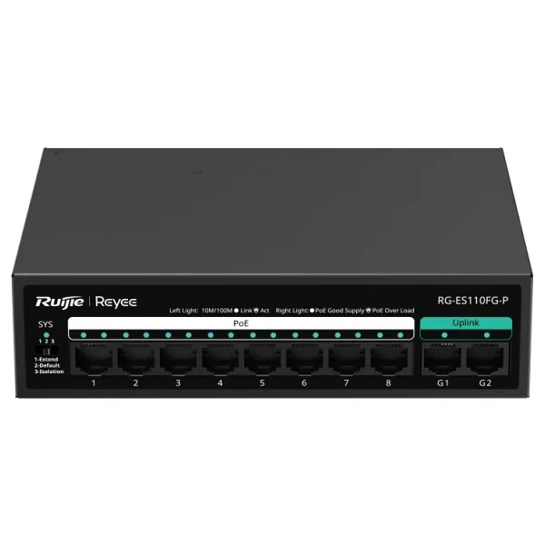 Ruijie Reyee RG-ES110FG-P 10 Port Switch