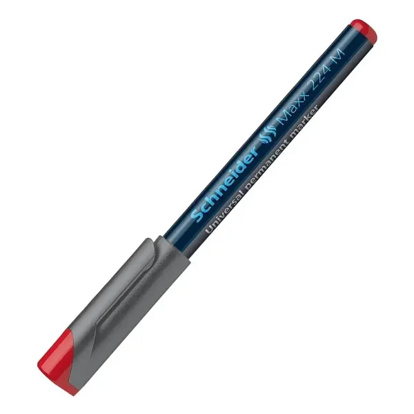 Schneider Maxx 224 1.0 mm M Uç Kırmızı Asetat Kalemi