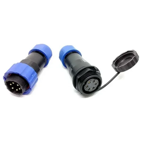 SD20 7 Pin 20mm Su Geçirmez Konnektör Takımı