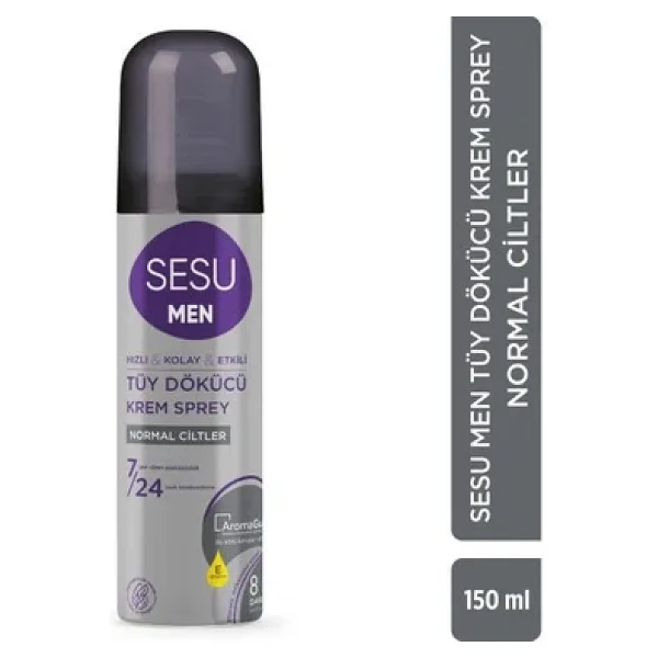 Sesu Men Tüy Dökücü Köpük 150 ml