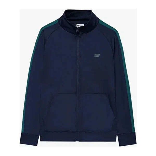 Skechers Micro Collection Essential S212165-0505 Lacivert Erkek Eşofman Takımı