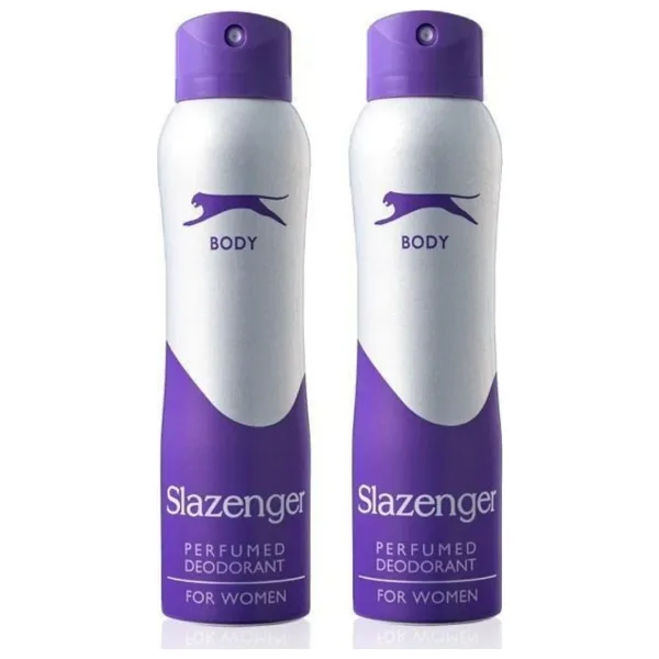Slazenger Mor 2 Adet 150 ml Kadın Deodorant