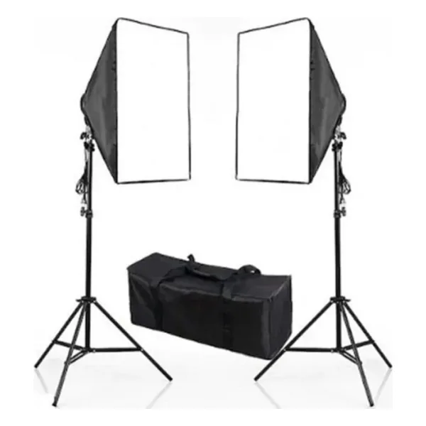 Soligor Youtube Video Ve Fotoğraf 2li Softbox Seti Sürekli Işık