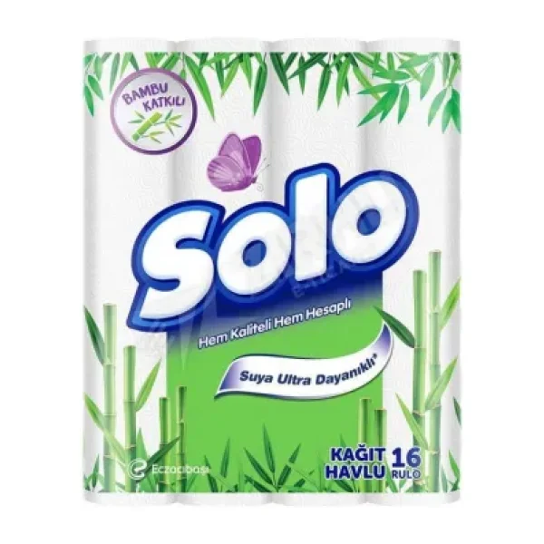 Solo Bambu Katkılı 16'lı Kağıt Havlu
