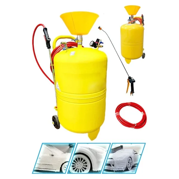 Starwash Profesyonel Yüksek Kalite Havalı 90 Litre Köpük Tankı Püskürtme Tankı