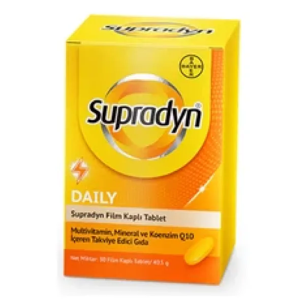 Supradyn All Day ( Daily ) 30 Tablet ( Yeni Ambalaj )
