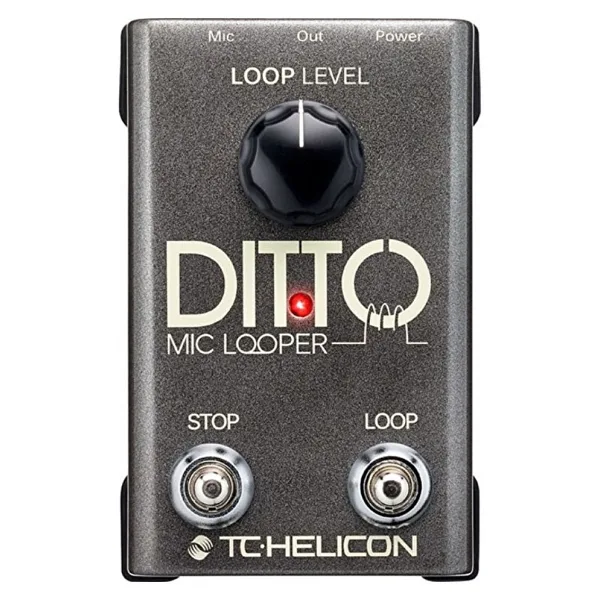 TC Helicon Ditto Mic Looper Vokal Efekt Pedalı