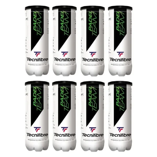 Tecnifibre Padel Team 3'lü 8 Kutu Padel Topu