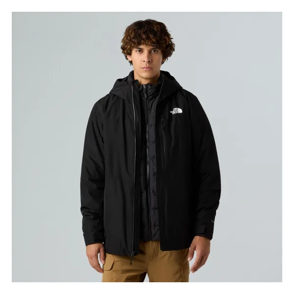 The North Face North Table Down Triclimate NF0A84IG4HF1 Kapüşonlu Siyah Erkek Mont