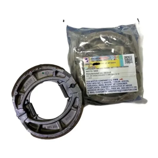 TVS Arka Fren Balatası Orjinal 130 mm Jüpiter 110 / 125 - Wego - Ntroq 125 - Apache