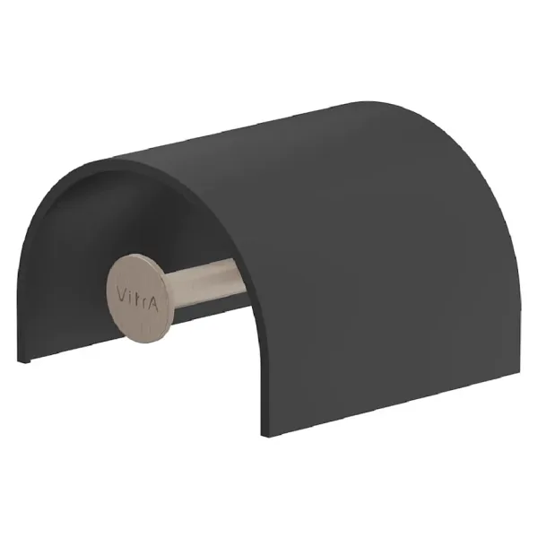 VitrA A4488834 Origin Kapaklı Nikel Tuvalet Kağıtlığı