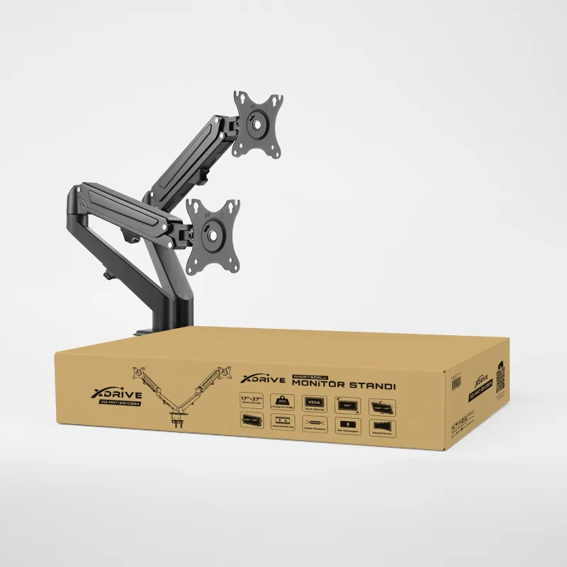xDrive MNT-25/C024 17-27 inç İki Kollu Monitör Standı