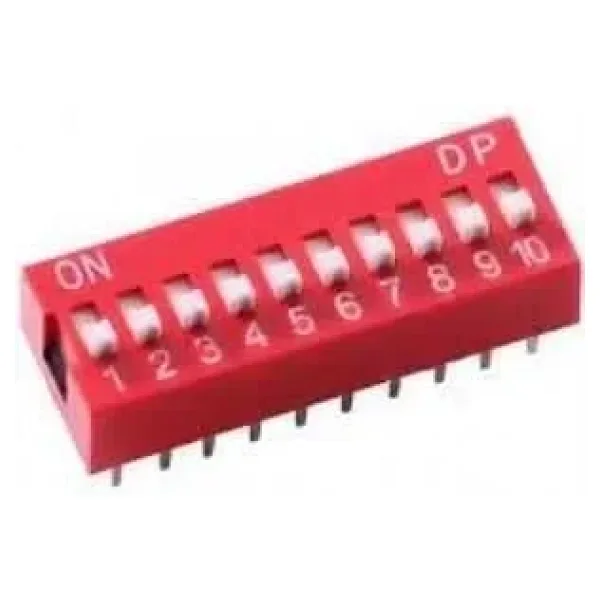 10-Pin Dip Switch