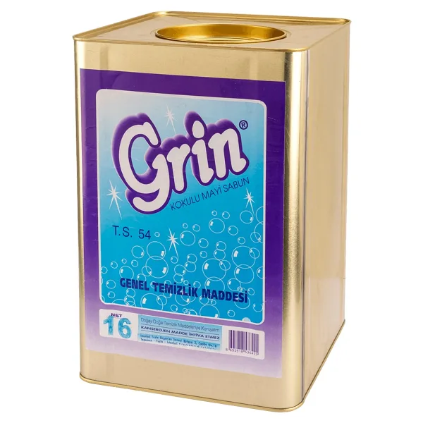 16 KG Jel Arap Sabunu Grin Ayçiçek Yağlı Kokulu Jel Sabun Deterjan Alternatifi Yüzey Temizleyici