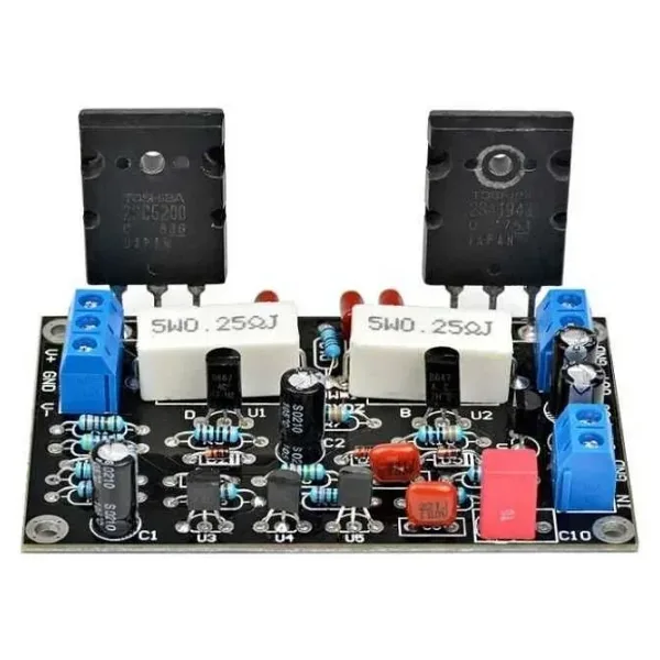 2SC5200 + 2SA1943 100W Mono Amfi Modülü