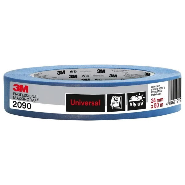 3M 2090 Mavi Maskeleme Bandı 24mm x 50m