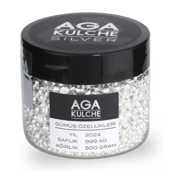 AgaKulche 500 gr 999.0 Granül Gümüş