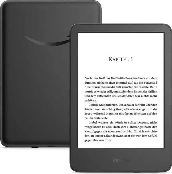 Amazon Kindle Basic 2024 E Kitap Okuyucu 16 Gb Reklamlı siyah