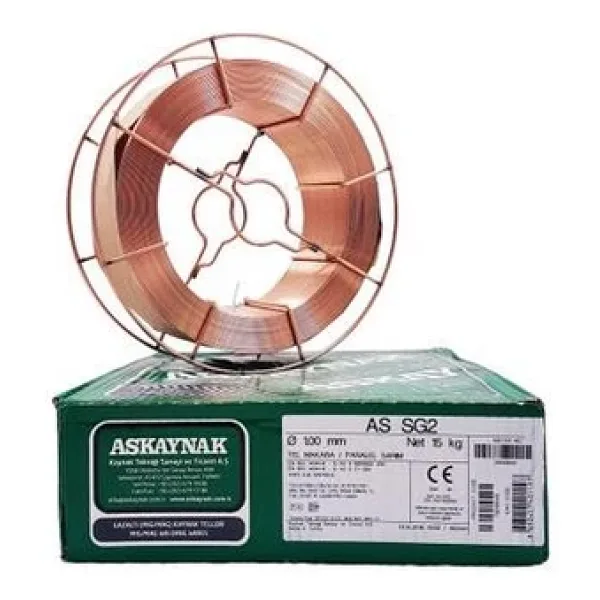 Askaynak As Sg2 Gazaltı Kaynak Teli 1mm 15KG