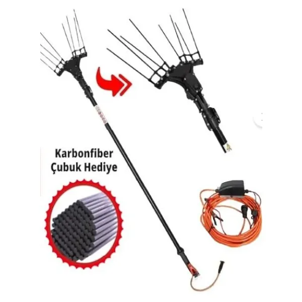 Backer Prolive Devir Ayarlı Zeytin Hasat Makinası 750 Watt