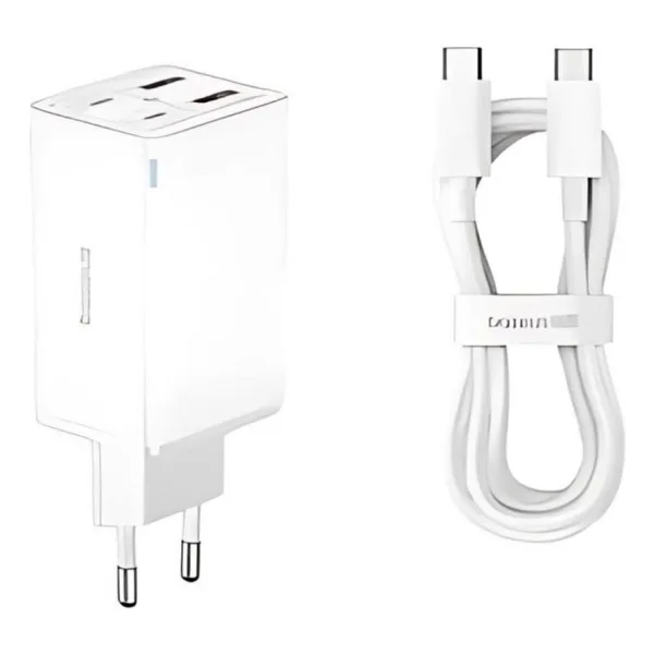 Baseus GaN6 Pro 65 W Beyaz Type-C Kablolu Hızlı Şarj Aleti