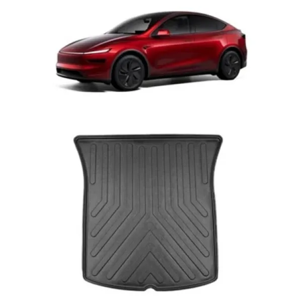 Black Gold Tesla Model Y Juniper 3D TPE Bagaj Havuzu - Yüksek Kenar , Su Geçirmez