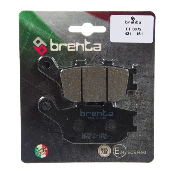 Brenta 431-161 2016-2019 Honda Crf1000l Africa Twin Uyumlu Arka Fren Balatası Organik Balata