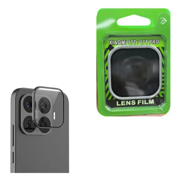 CaseTechnoo Mi 17T/17T Pro Uyumlu Metal Kasa Kamera Lens Koruyucu