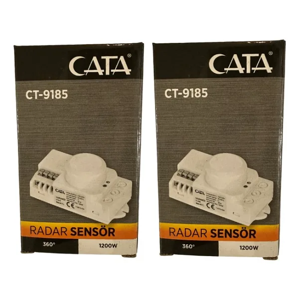 Cata CT-9185 1200W 360 Derece Radar Sensör (2 Adet)
