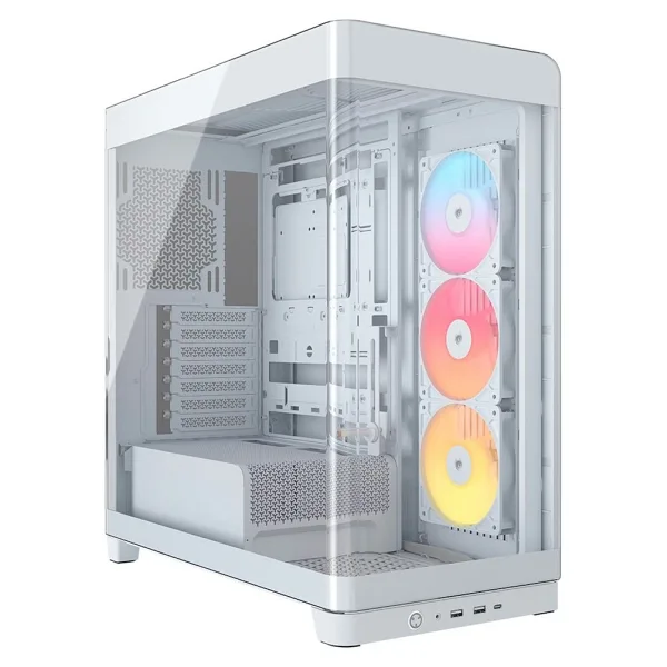Corsair Frame 4500X RS-R CC-9011315-WW ARGB Fanlı Beyaz E-ATX Oyuncu Kasası