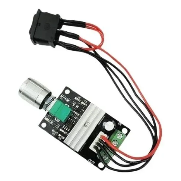 DC 6-28V 3A PWM Hız ve Yön Kontrollü Motor Sürücü - 1203BK