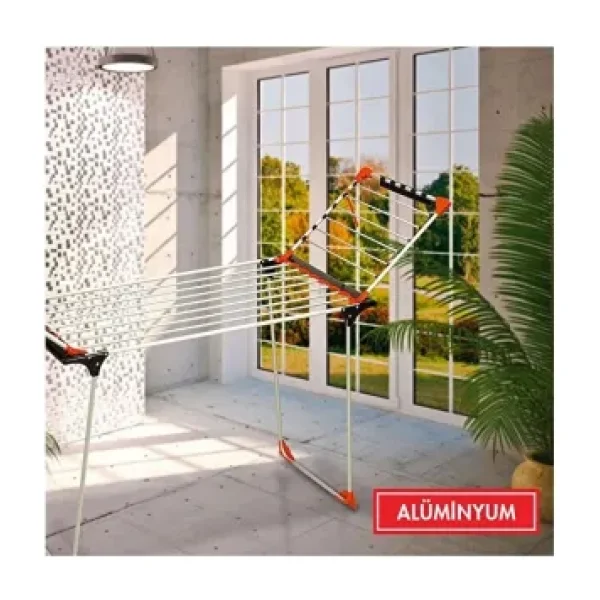 Devecioğlu MM080 Show Lux Alüminyum Çamaşır Askısı