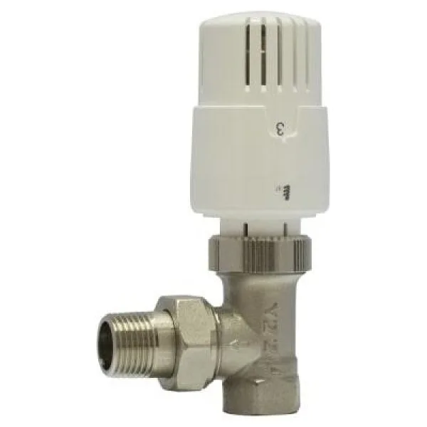 E.C.A. TRV4 602120755 1/2" Termostatik Köşe Radyatör Vanası