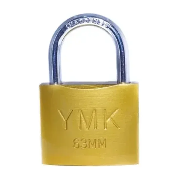 Eko Sarı Boyalı Kısa Kancalı Asma Kilit 20Mm