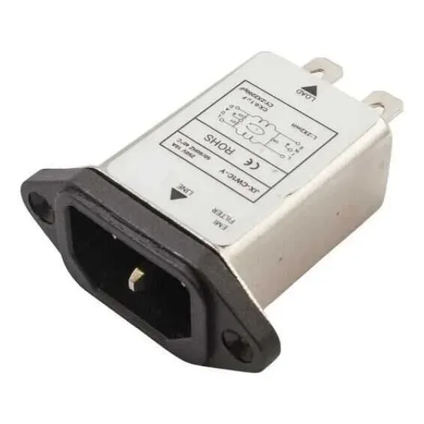 EMI Filtre 10A Erkek Power Soketi