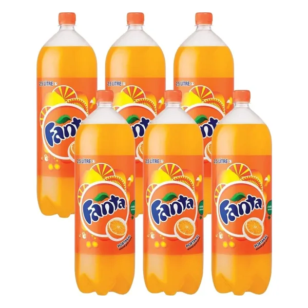 Fanta Portakal 6x2.5 lt