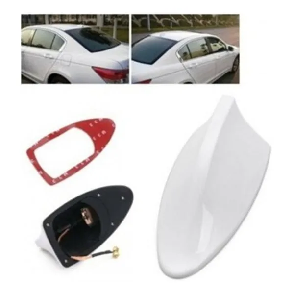 Fiat Egea Sedan Sonrası Elektrikli Shark Köpek Balığı Anten Beyaz Balina Tavan Anteni