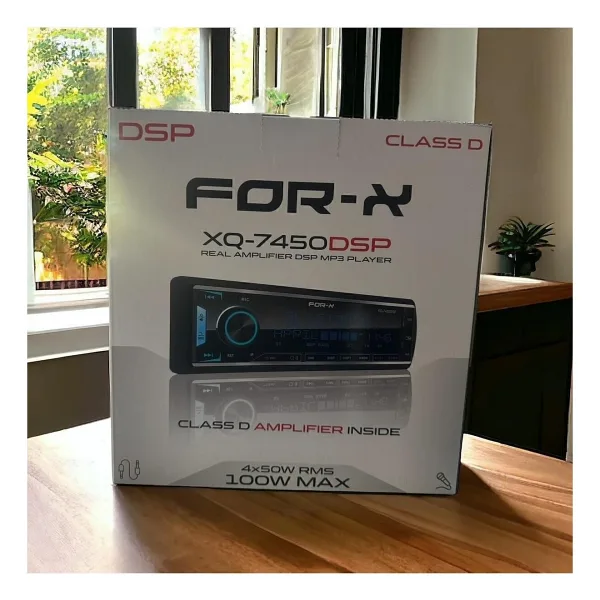 For-X XQ-7450DSP 4x100 W Bluetooth Oto Teyp