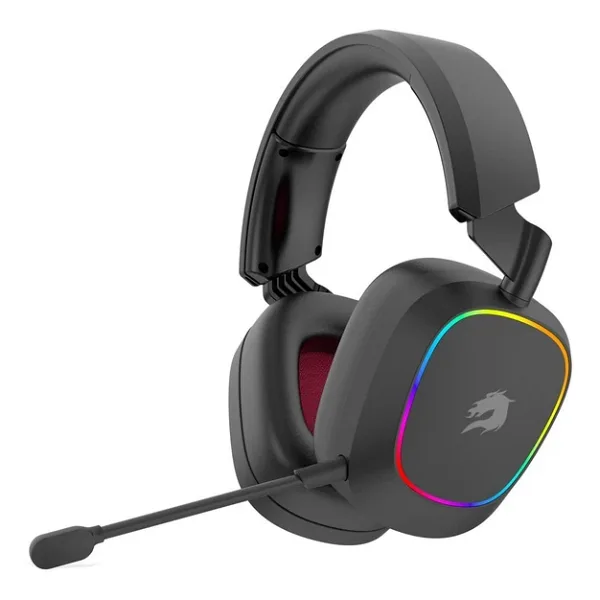 GameBooster Nemesis Pro WBH23B Siyah RGB Kablolu/Kablosuz Kulak Üstü Oyuncu Kulaklığı